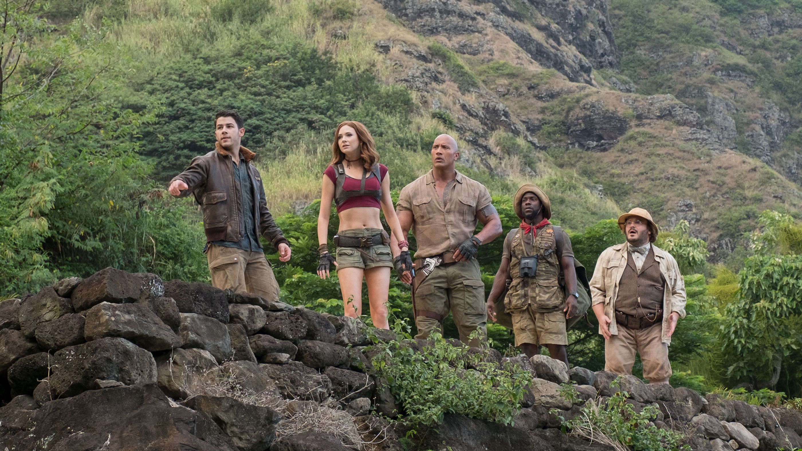 Jumanji welcome to the jungle cast