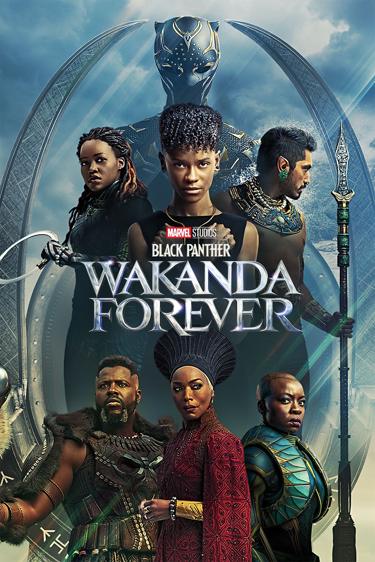 Wakanda Forever Black Panther Steel Poster — Art of Steel