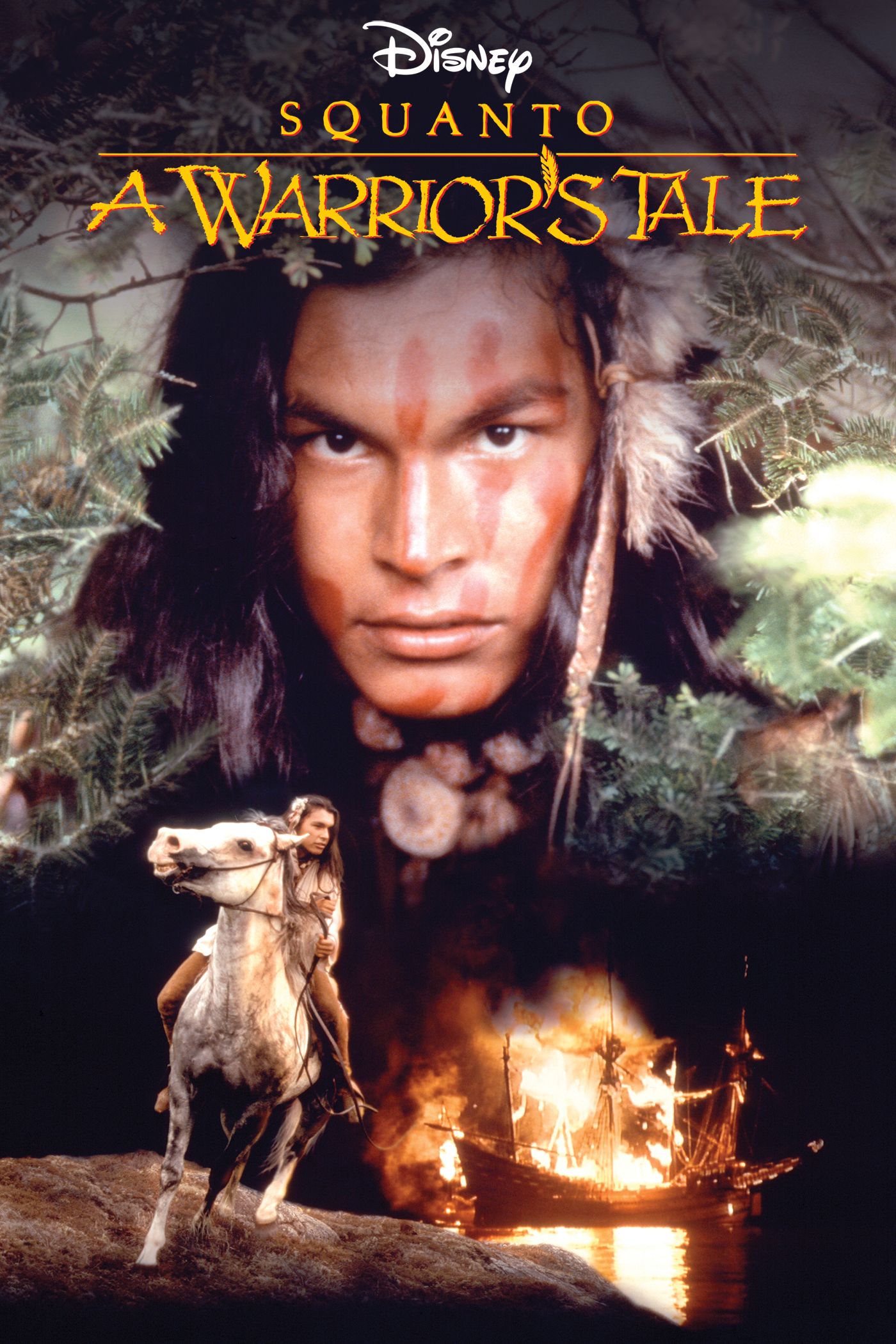 A WARRIOR'S TALE MOVIE POSTER 2 Sided ORIGINAL ROLLED 27x40 ADAM BEACH SQUANTO