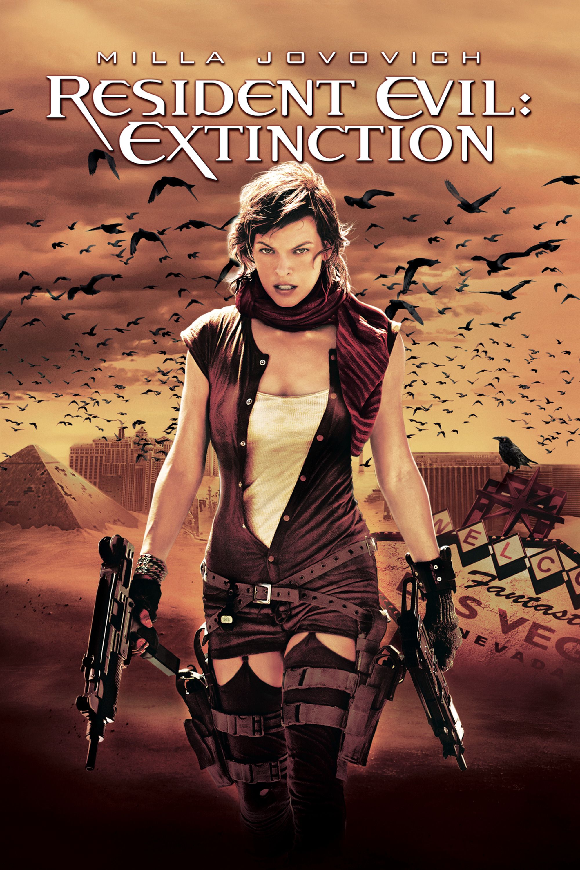 resident evil extinction movie poster