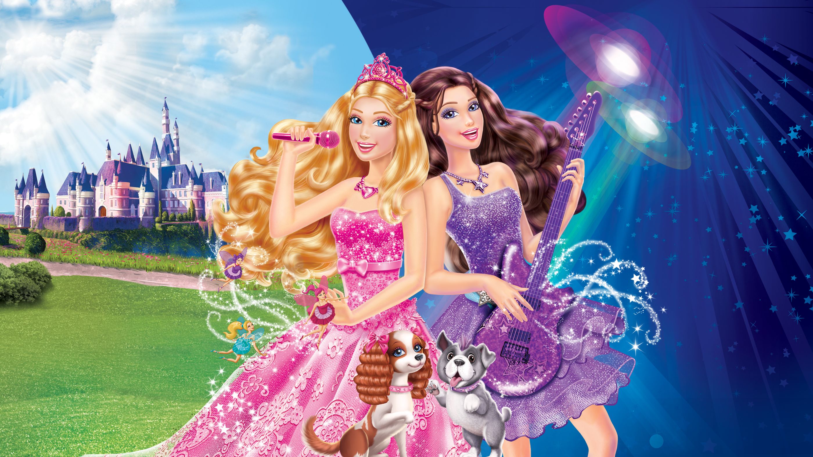barbie doll princess and the popstar