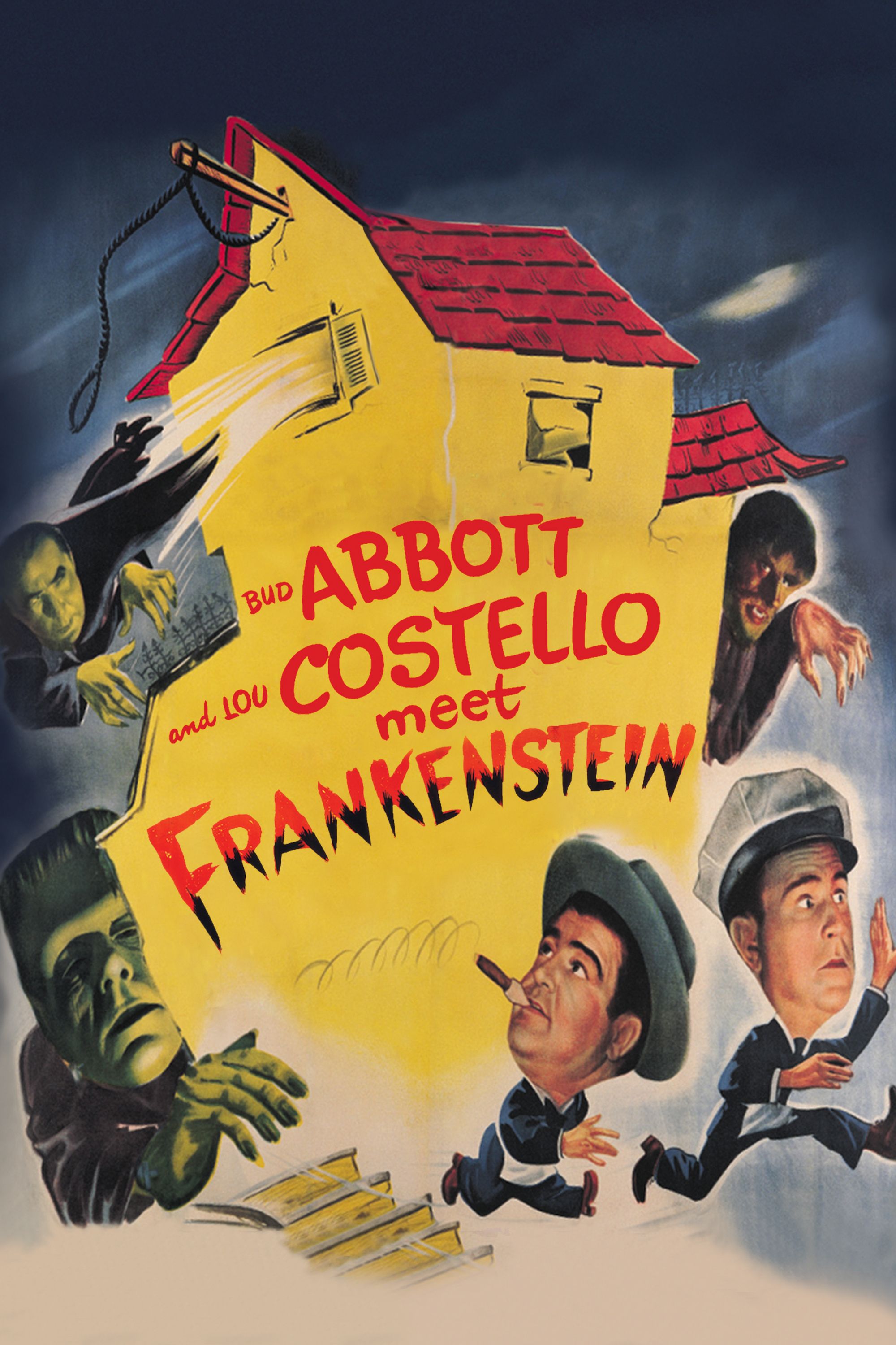 Jaquette DVD de Abbott et Costello contre Frankenstein - Cinéma Passion