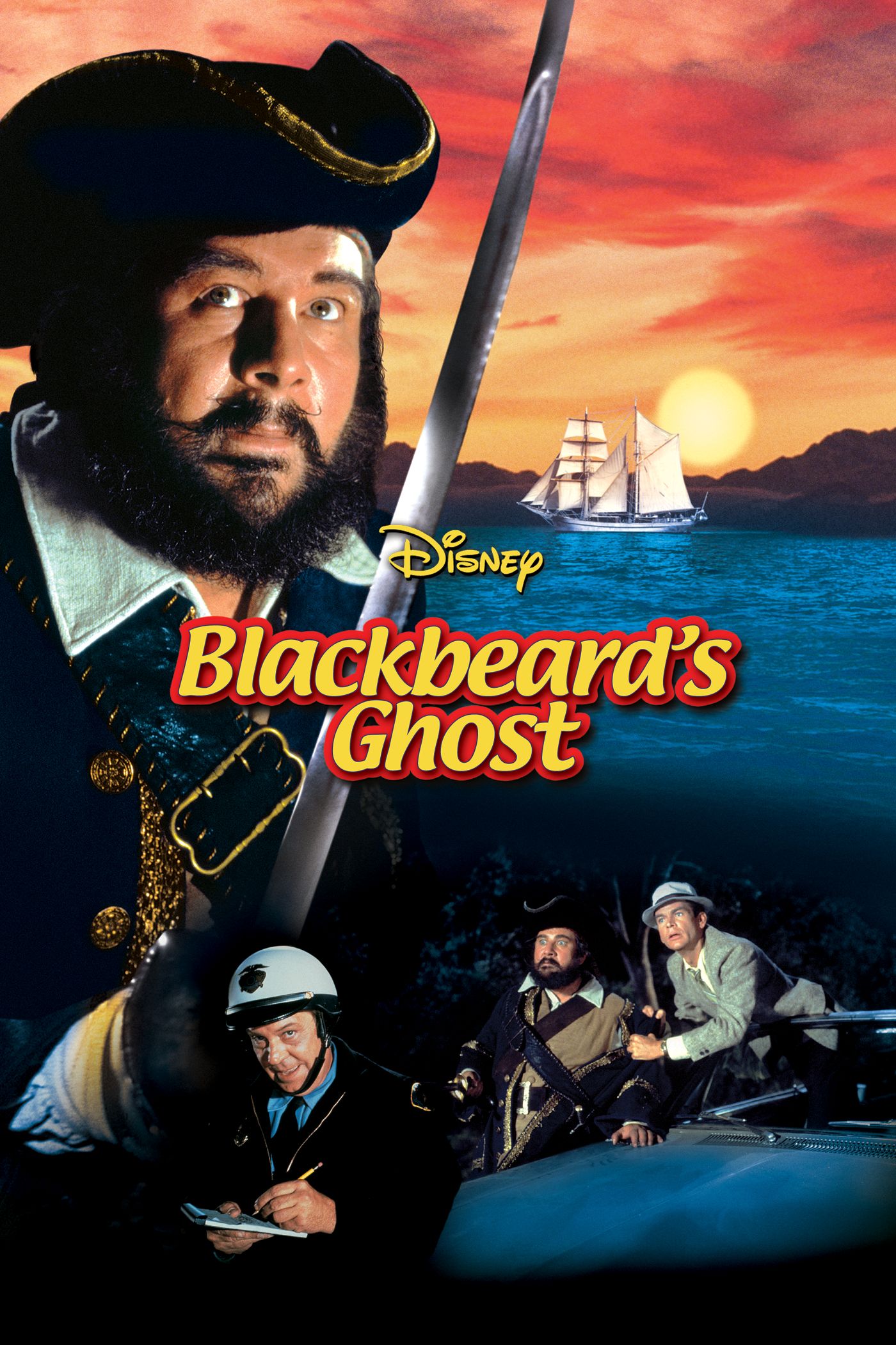 Disney's Blackbeard's Ghost Blu Ray Peter Ustinov, Dean Jones, Robert ...