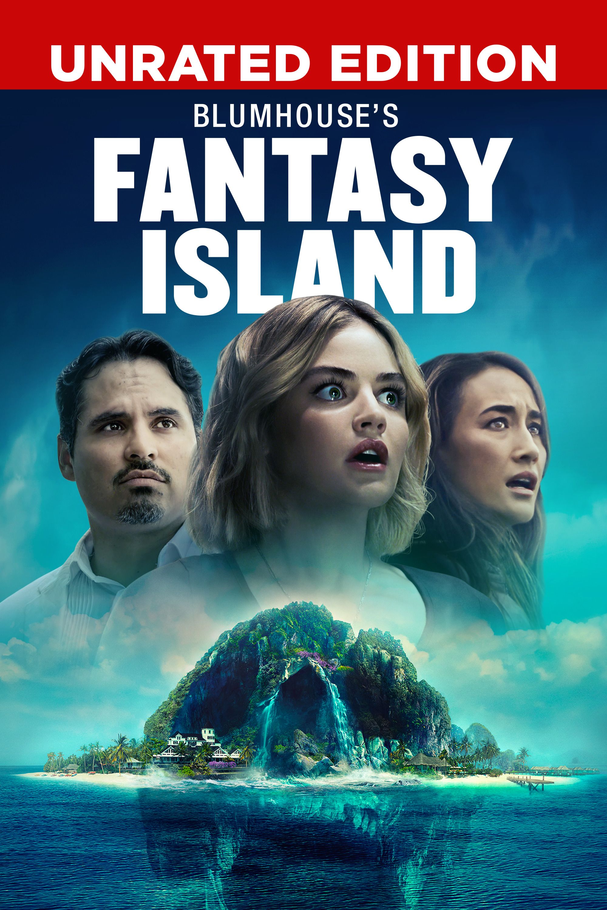 Movie Cinema Poster Art Michael Peña FANTASY ISLAND 2020 Jeff Wadlow