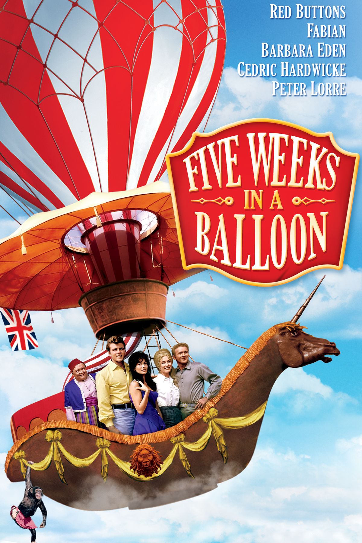Ongeëvenaard Trillen Verst Five Weeks in a Balloon | Movies Anywhere