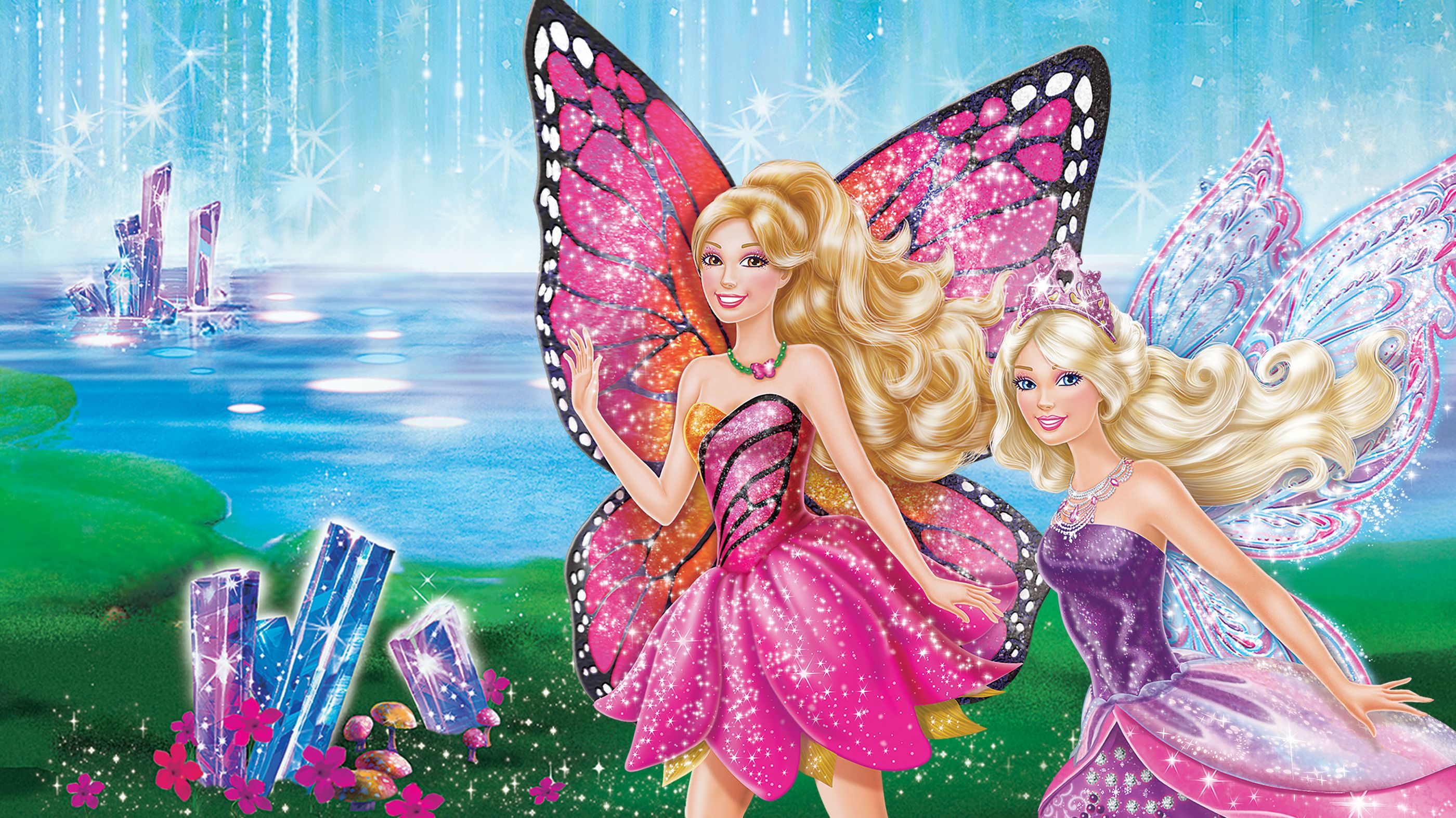 Barbie Mariposa And The Fairy Princess Catania Doll 1 Purple Barbie