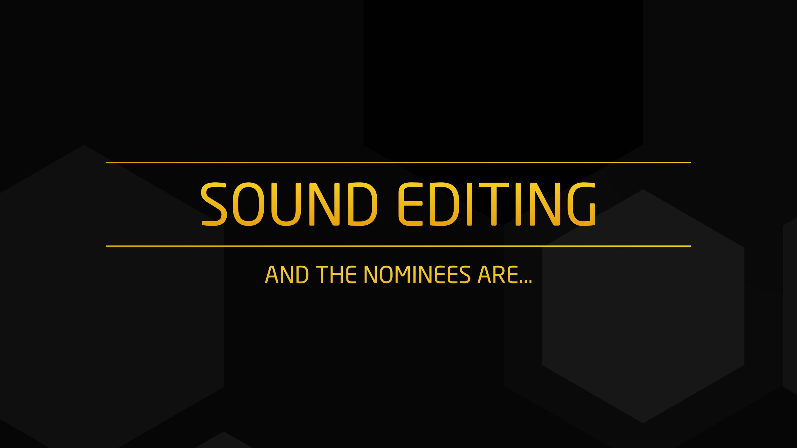 Sound Editing Collection on Movies Anywhere Movies Anywhere