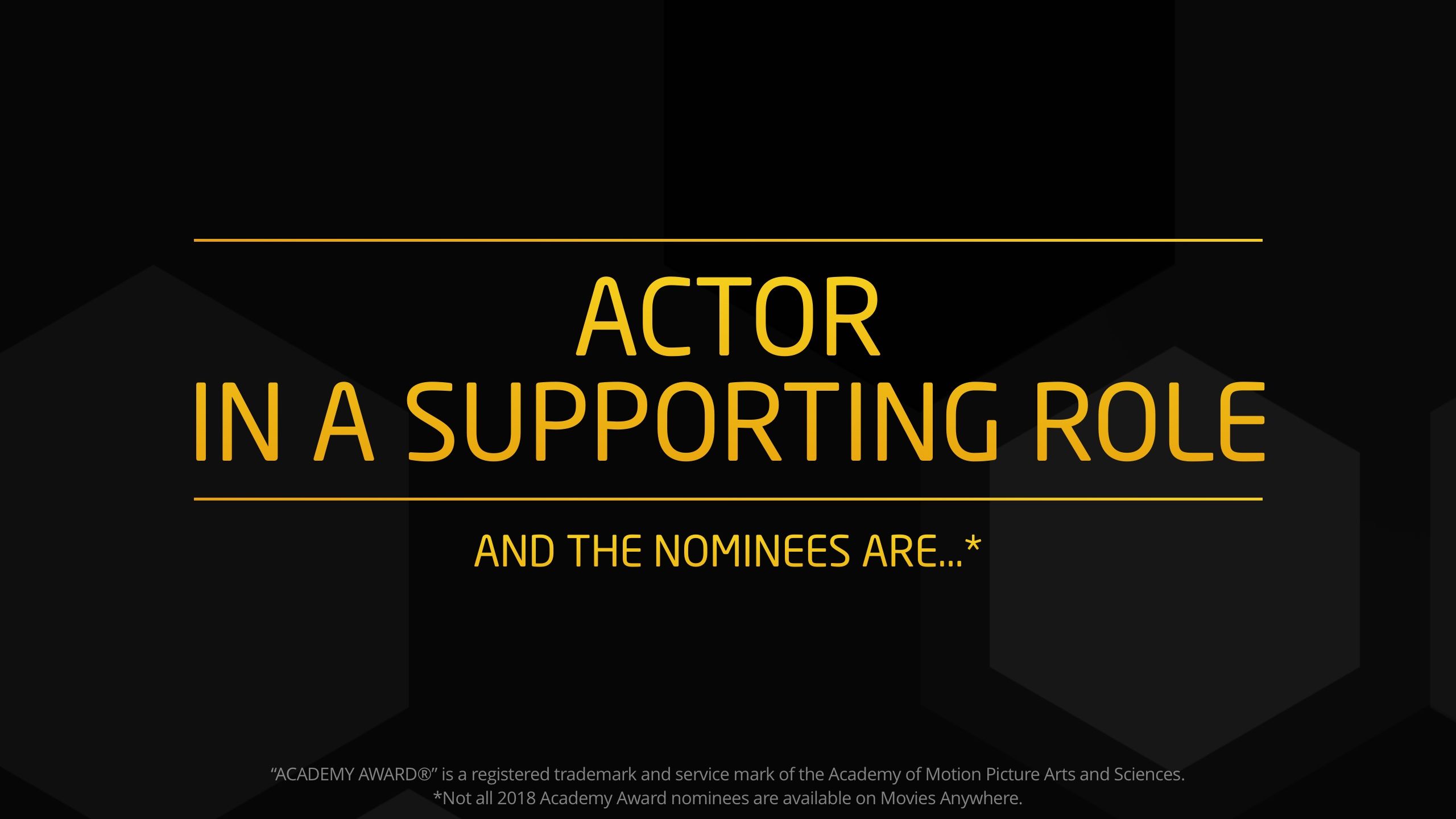 Supporting Actor Collection on Movies Anywhere Movies Anywhere