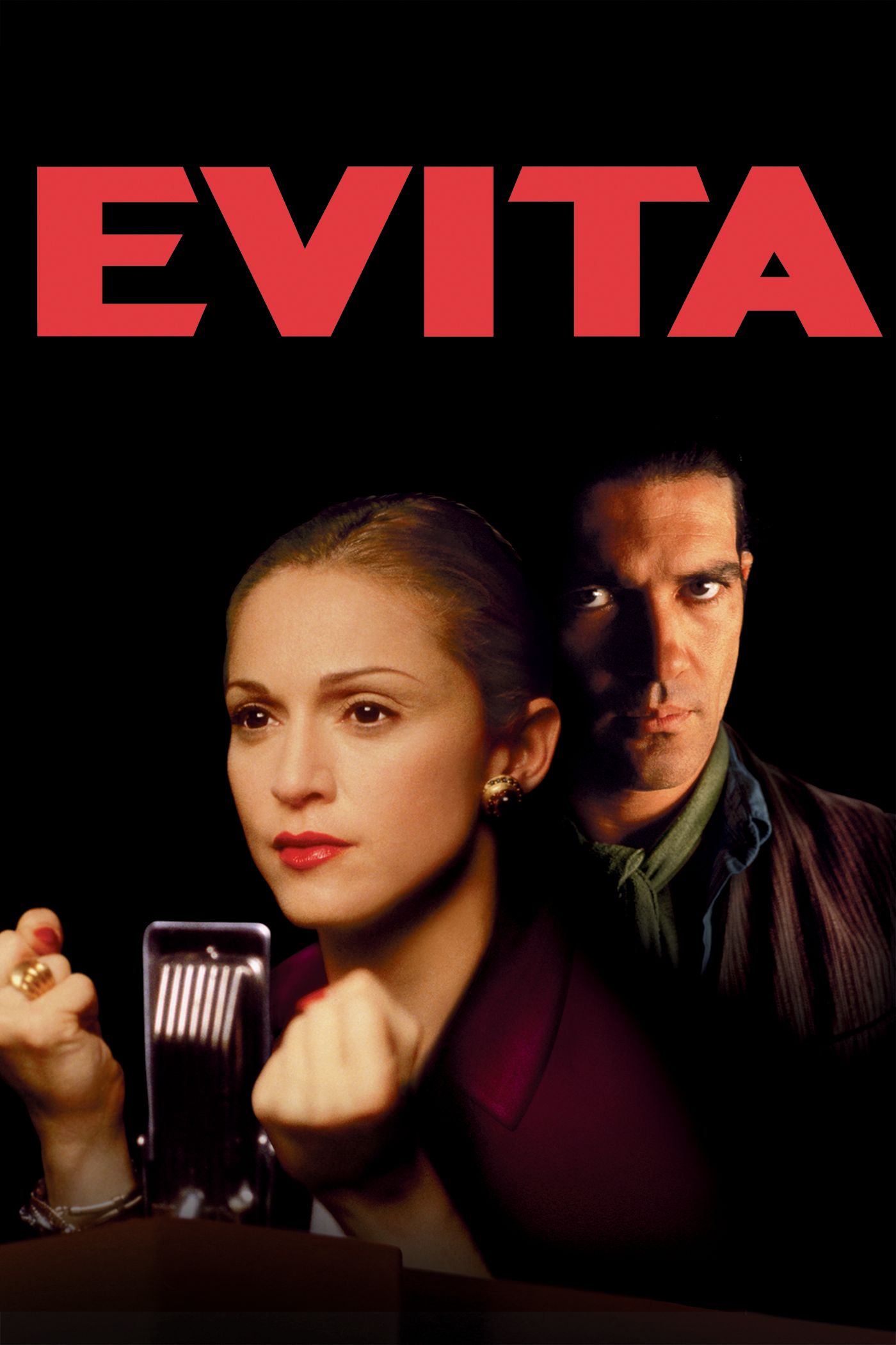 Evita Movie Poster With Antonio Banderas 23 X 35 – PosterAmerica ...