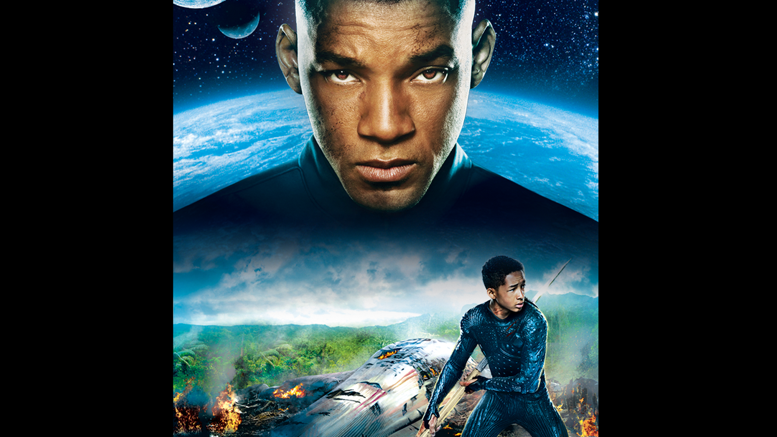 after earth movie baboon chase