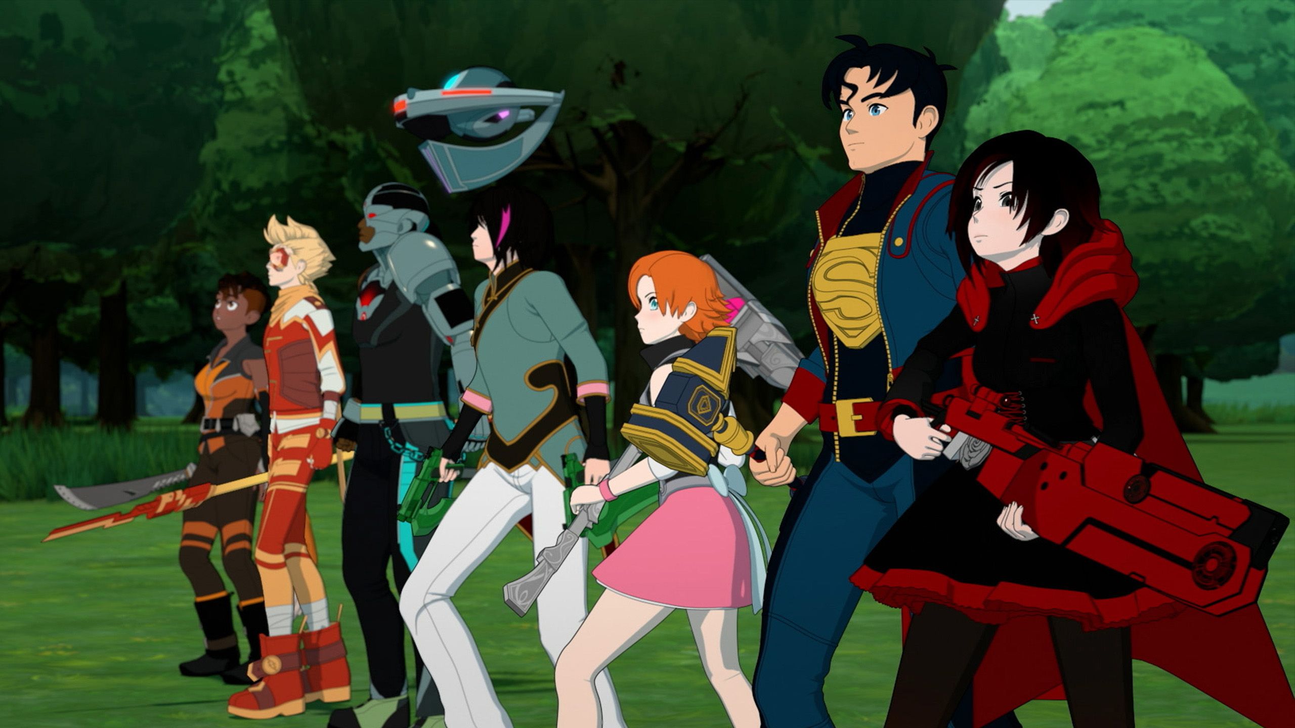 Rwby x justice league