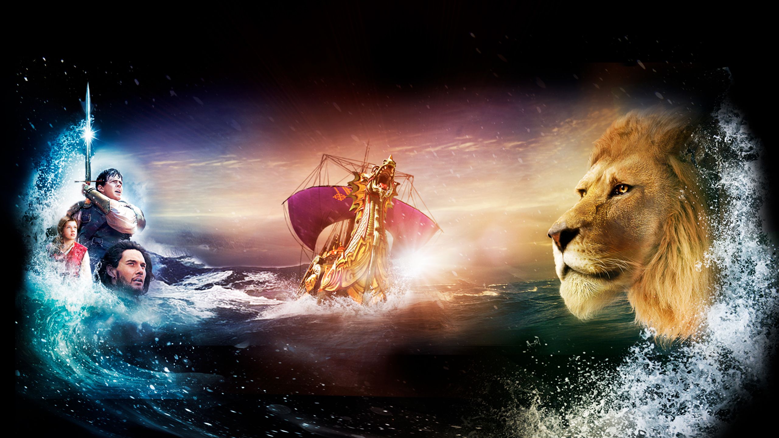 Aslan the Lion from the Movie The Chronicles of Narnia Voyage of