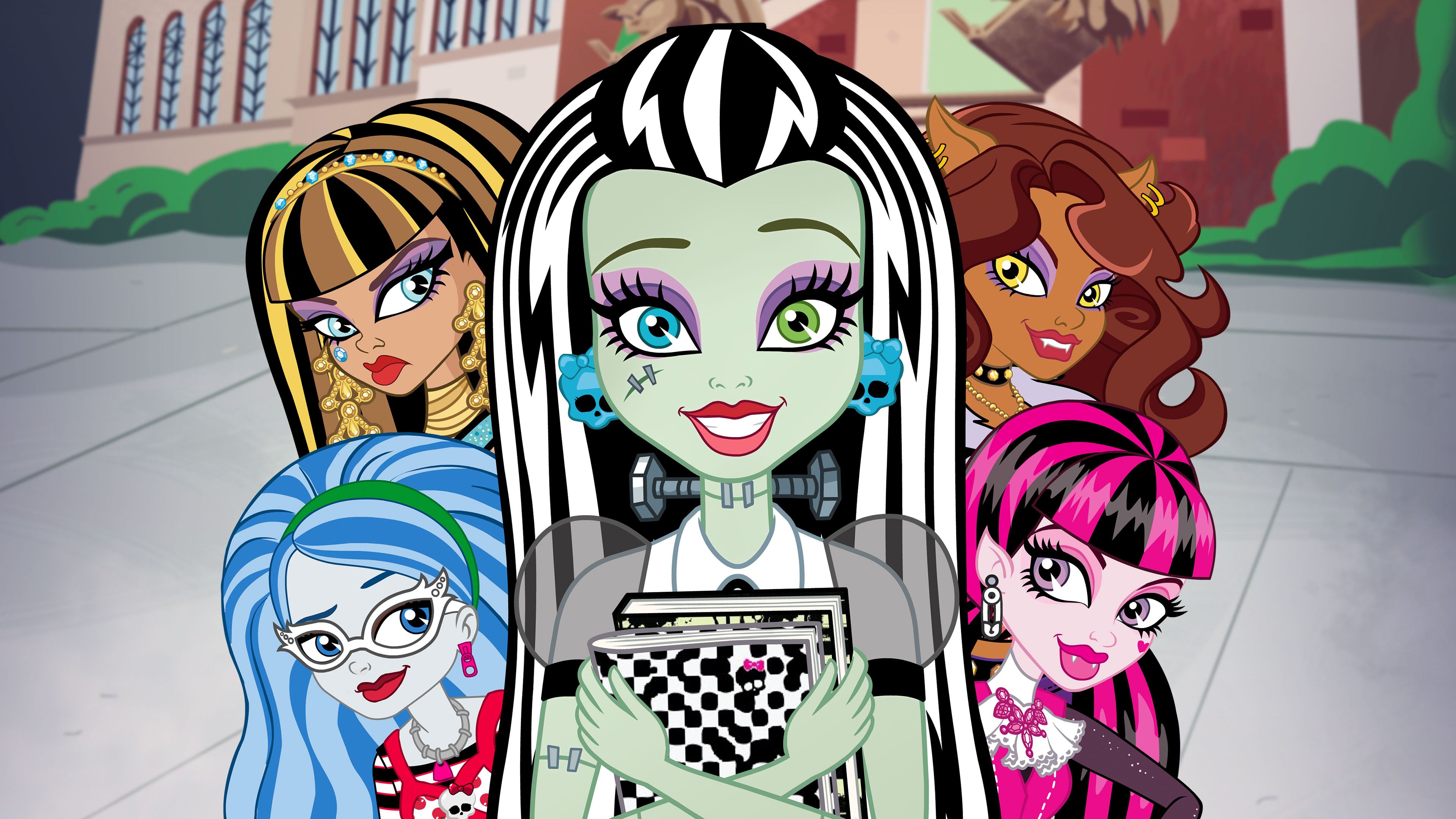 New ghoul school. Монстер Хай 2010. Игра Monster High New Ghoul. Монстер Хай новая нечисть школы. Школа монстров 2010.