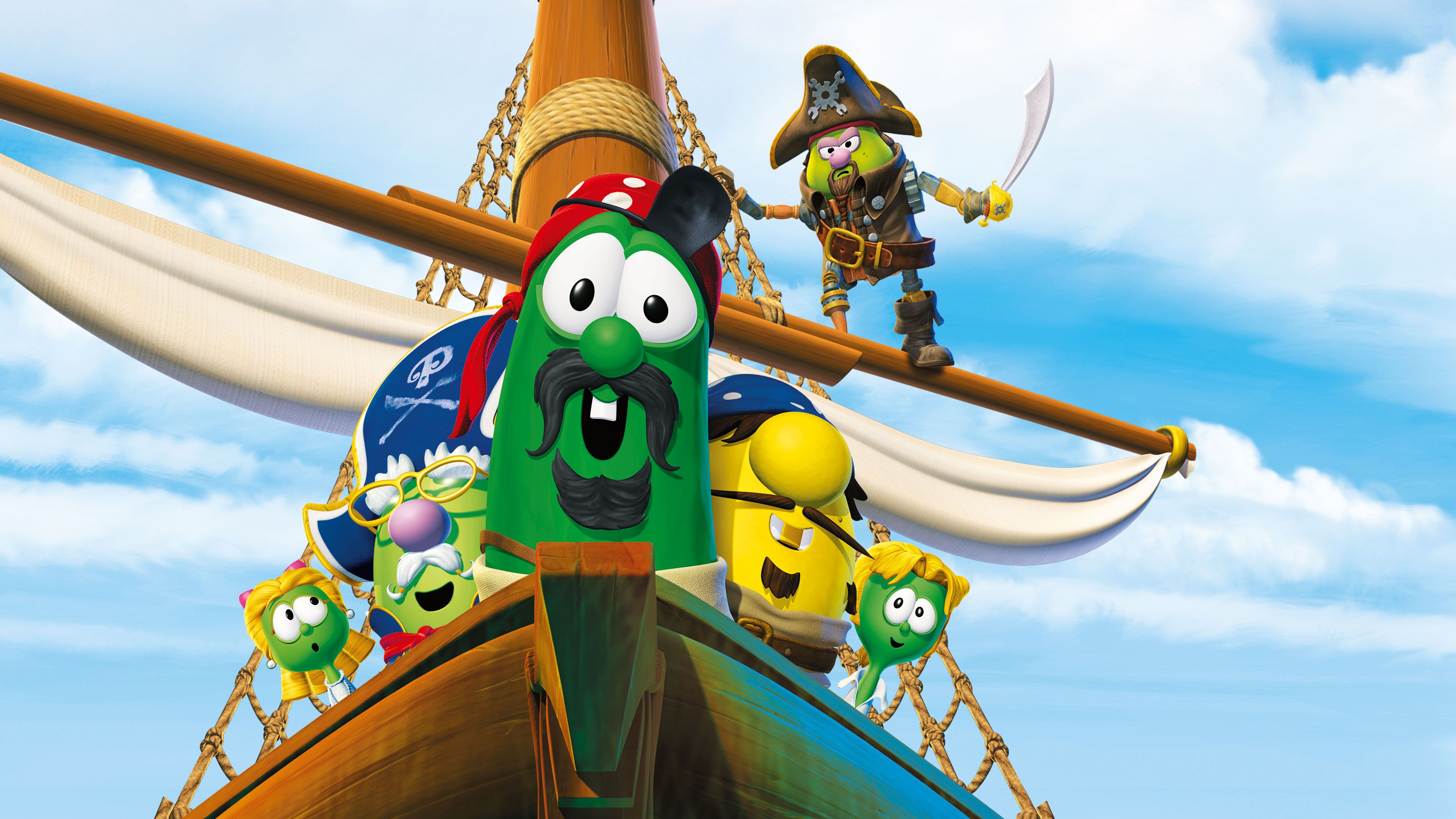 Jolly Joe's - The Pirates Who Don't Do Anything: A VeggieTales Movie  (1080p) 